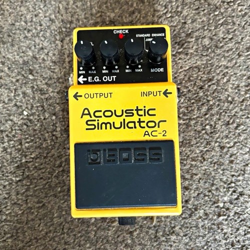 Boss acoustic simulator - acoustic,