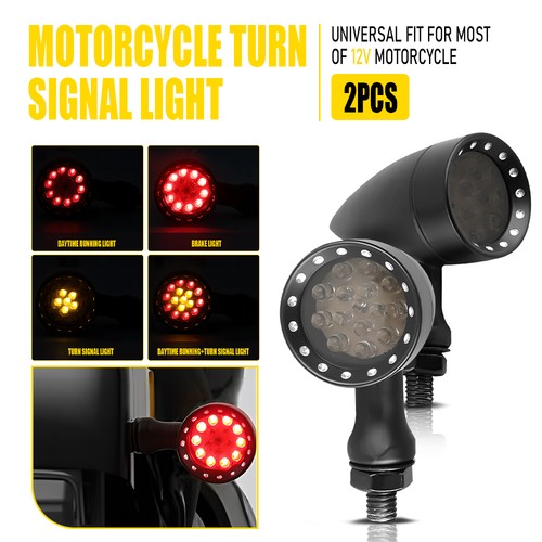 Black motorcycle led - black,