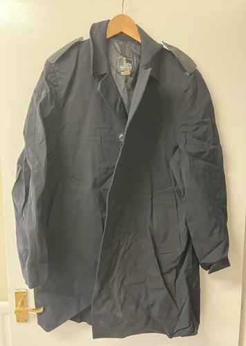 Vintage police long overcoat - long,