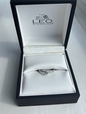 The Leo Diamond 18ct 0.27ct White Gold Engagement Ring