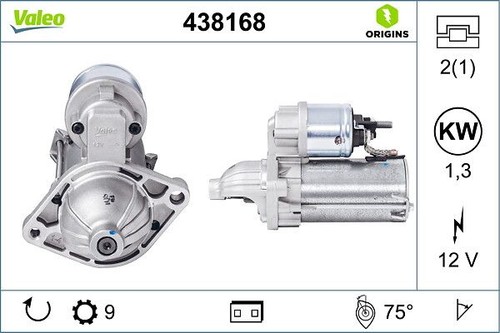 Valeo 438168 starter - 438168,