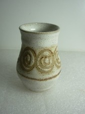 Small Pottery Vase Decorated