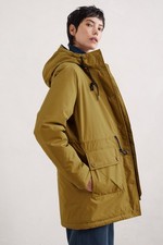 Seasalt Women's Tall Cliff Castle Waterproof Coat Oak
