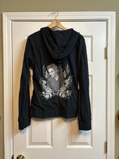 The Twilight Saga New Moon Team Edward Y2K Reversible Zip Up Jacket XXL Womens