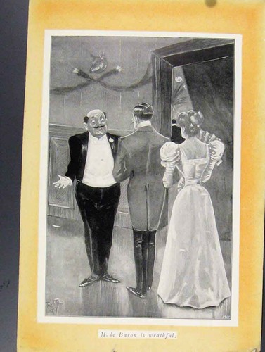 Original old vintage print - print, le
