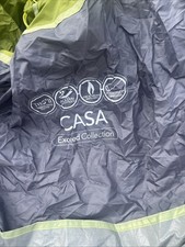 Vango Casa Lux 7-Person Family Tent. King Size Inner Bedroom Included. No Poles.