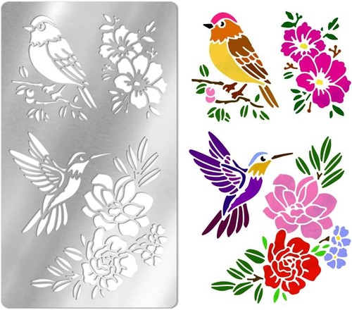 Metal stencils for craft - craft, wood