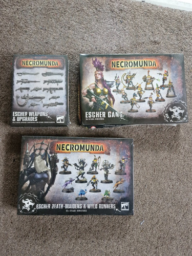 Boxed necromunda escher - boxed,