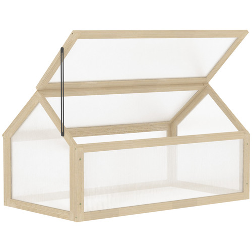 Wooden cold frame greenhouse - wooden,