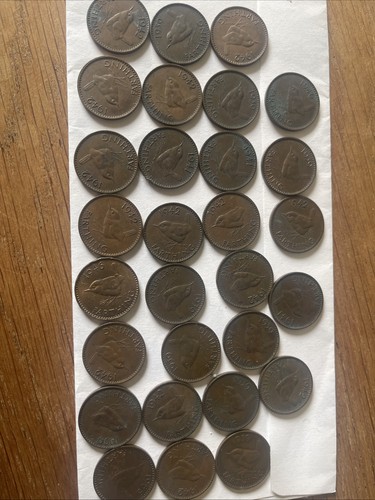 Job lot farthings various - lot, of