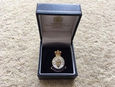 POST 2004 VINTAGE ARMED FORCES VETERAN TOYE&Co ENAMEL PIN BADGE IN ORIGINAL BOX