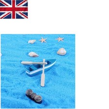 Charming Wooden Rowboat Model