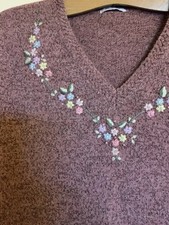 Ladies Embroidered Jumper Top