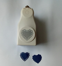 Martha Stewart Heart Love Lace 2 in 1 Paper Punch (bx5)
