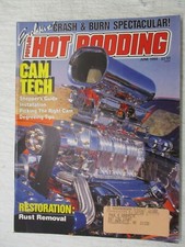 POPULAR HOT RODDING MAGAZINE JUNE 1989 CANSHAFT INSTALLATION RUST REMOVAL RESTOR