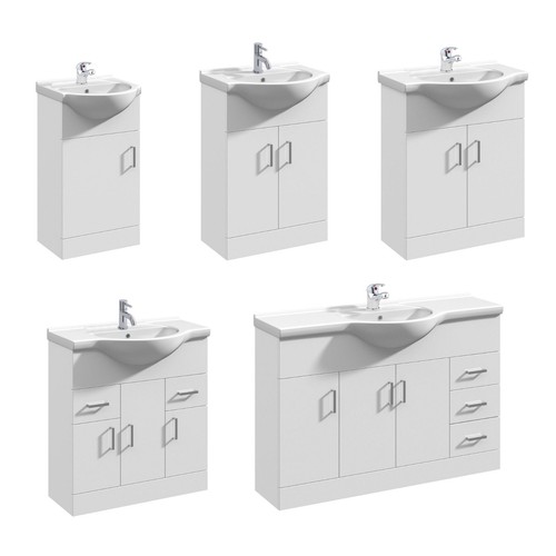 Bathroom basin vanity unit - basin, &