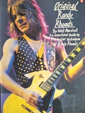 RARE Original Randy Rhoads Guitar Tablature Book (Published 1986)