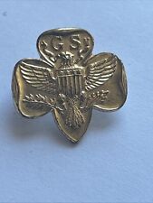 Girl Guide Metal Badge. USA. 
