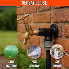 20mm MDPE Wall Flange Kit 1/2"