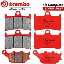 Brembo Red Brake Pads Kit Front + Rear For Yamaha Fazer 8 2010