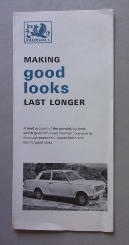 Vauxhall cars orig - uk, mkt