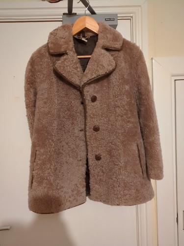 Beautiful 1960s sheepskin coat - sheepskin,