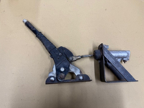 Fly off ford - off, handbrake