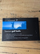 15 Boxed Tesco Titanium Golf