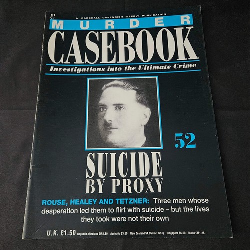 Murder casebook magazine - casebook, no