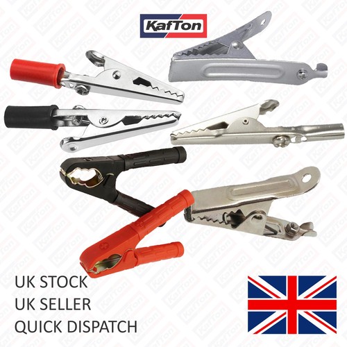 Heavy duty crocodile clips - heavy,