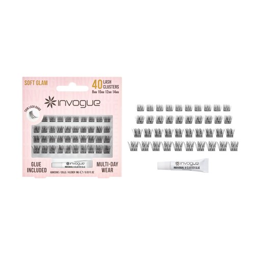 Invogue cluster lashes soft - lashes,