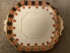 Vintage 1930's Stanley China Cake Plate, 27cm wide