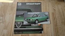 Original AlfaSud Super Sales