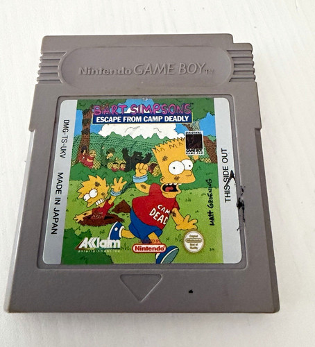 Acclaim bart simpson escape - acclaim,