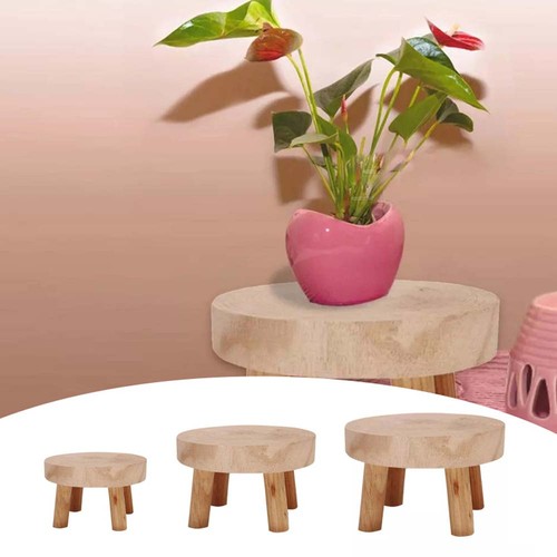 New wooden plant holder - new,