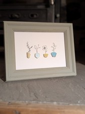 Sea Pottery Flower Art