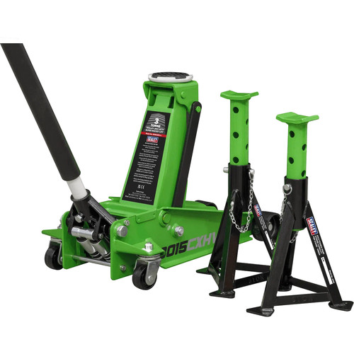 Trolley jack with super rocket - jack,