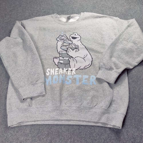 Vtg cookie monster sweatshirt - vtg,
