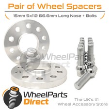 Wheel Spacers & Bolts 15mm for