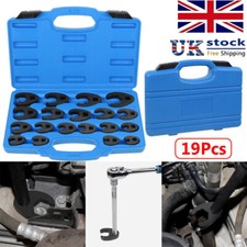 19pc Metric Crowsfeet 3/8"