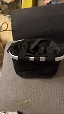 Woman’s Bike / cycle Fabric Basket With Adjustable Opening ( No Bike Bracket ) 