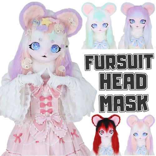 Fursuit head mask - fursuit,
