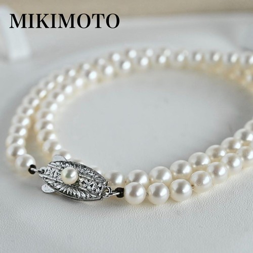 Mikimoto akoya pearl necklace - pearl,