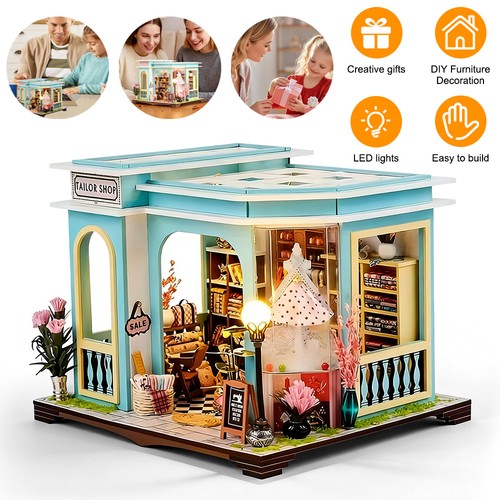 Mini tailor shop diy doll - mini,