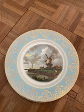 Staffordshire Ironstone plate satin white