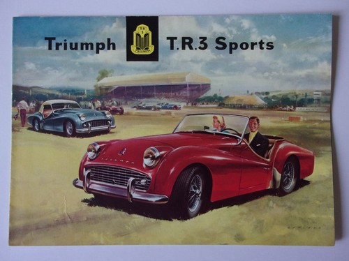Triumph tr3 sports car - car, orig