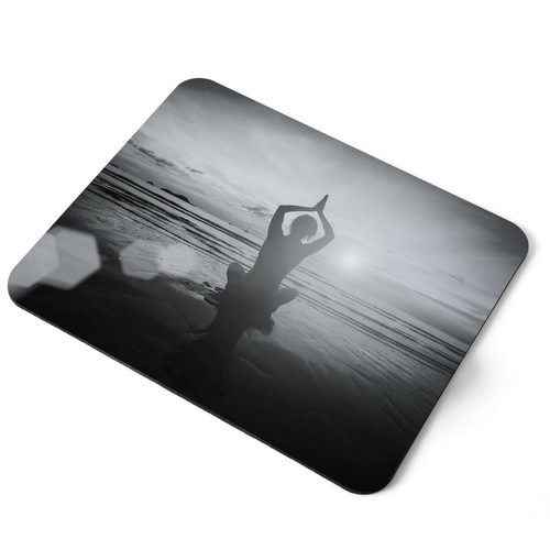 Mouse mat pad - pad, bw