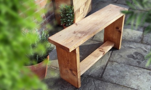 Rustic scaffold board - board, garden