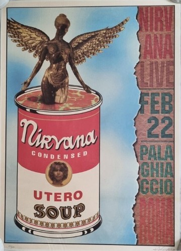 Original nirvana poster 1994 - original,