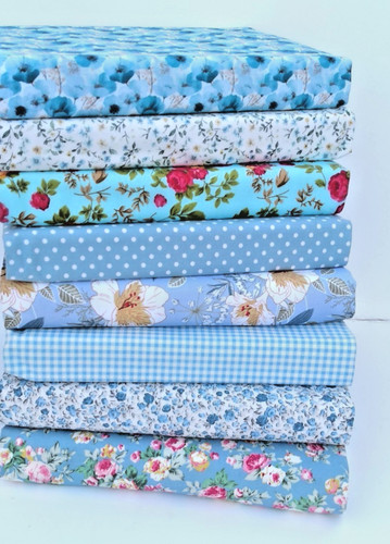 Cotton fabric bundle squares - bundle,